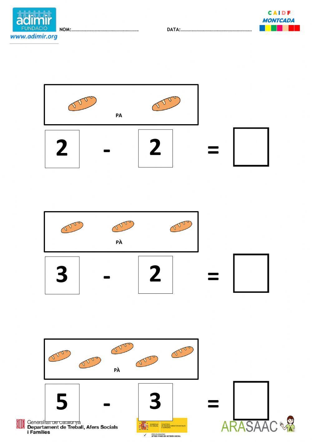 Restes amb suport visual