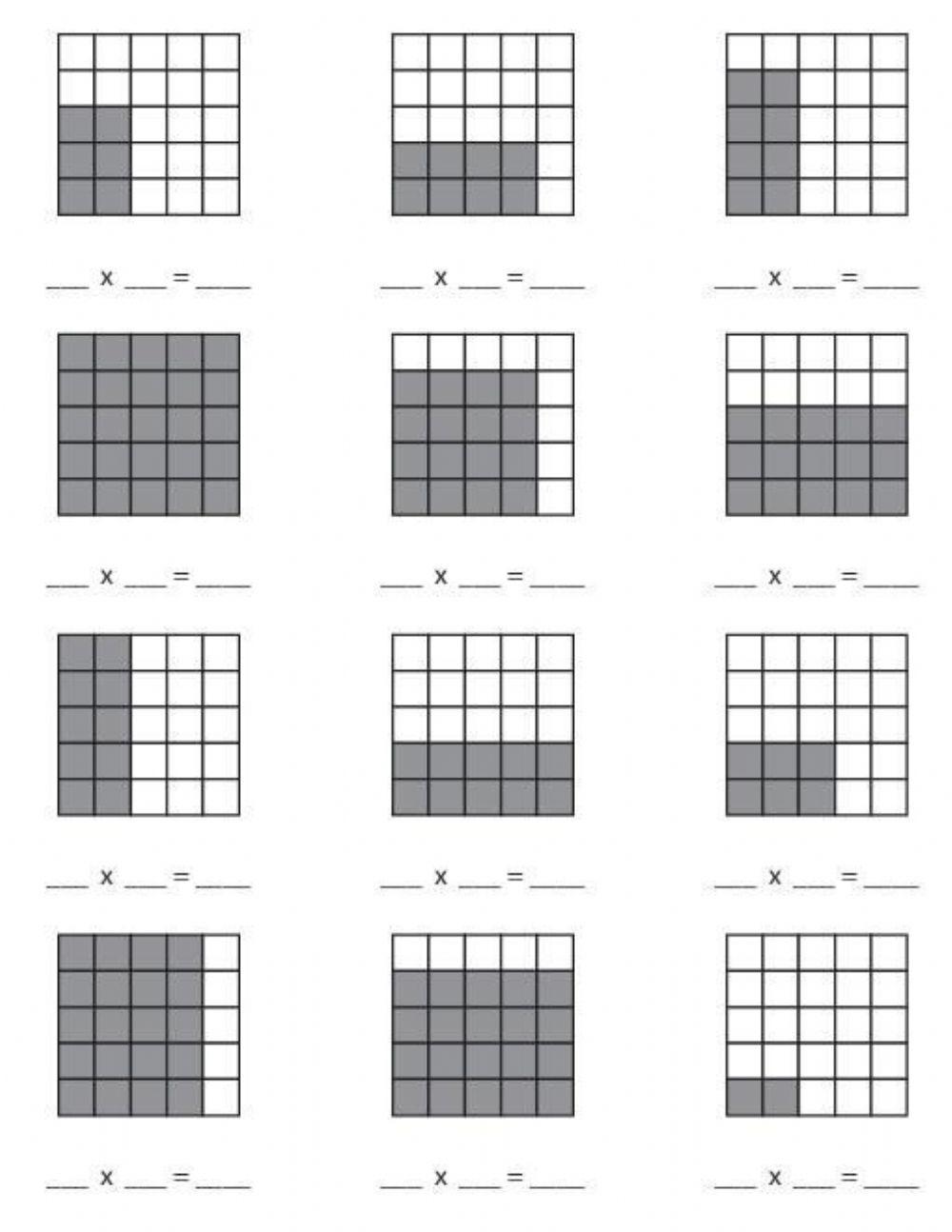 Multiplicacions i rectangles