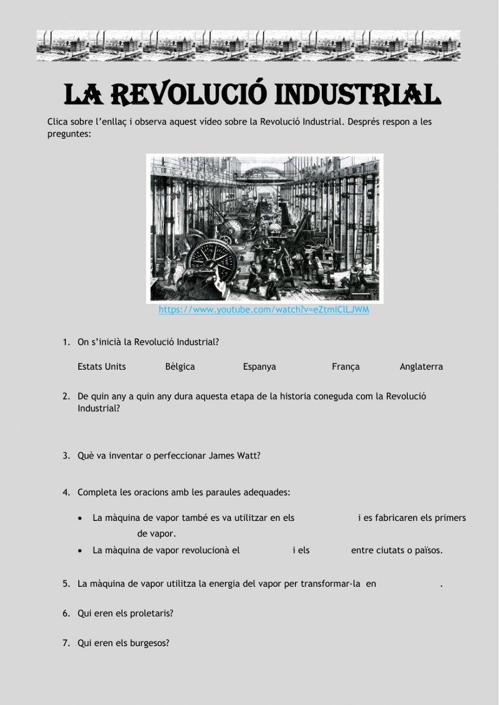 La Revolució Industrial