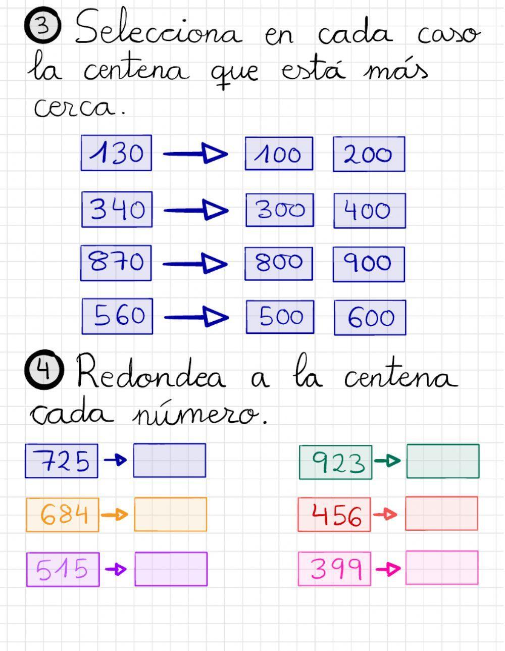 Redondear a la centena