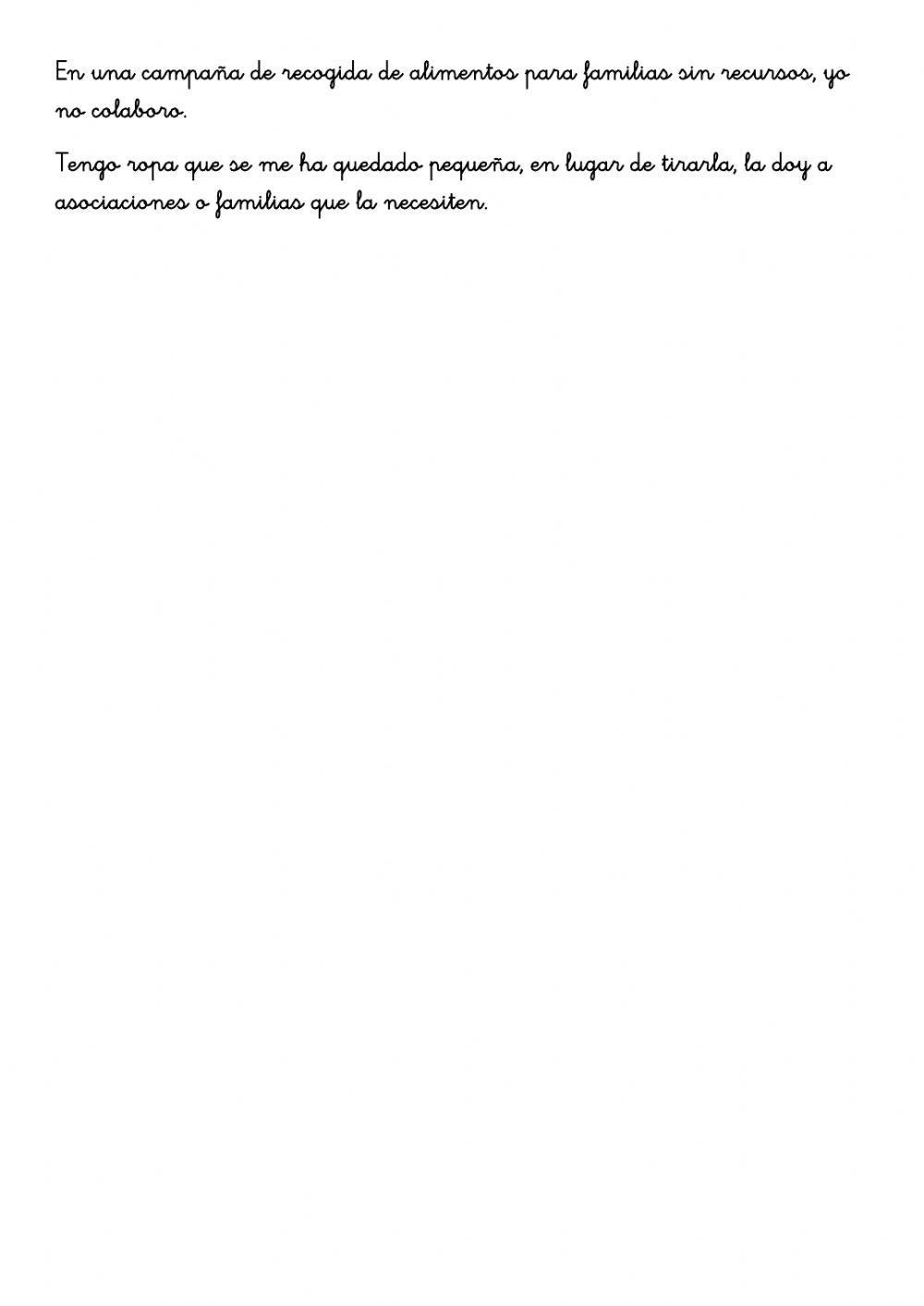 Valor de la solidaridad