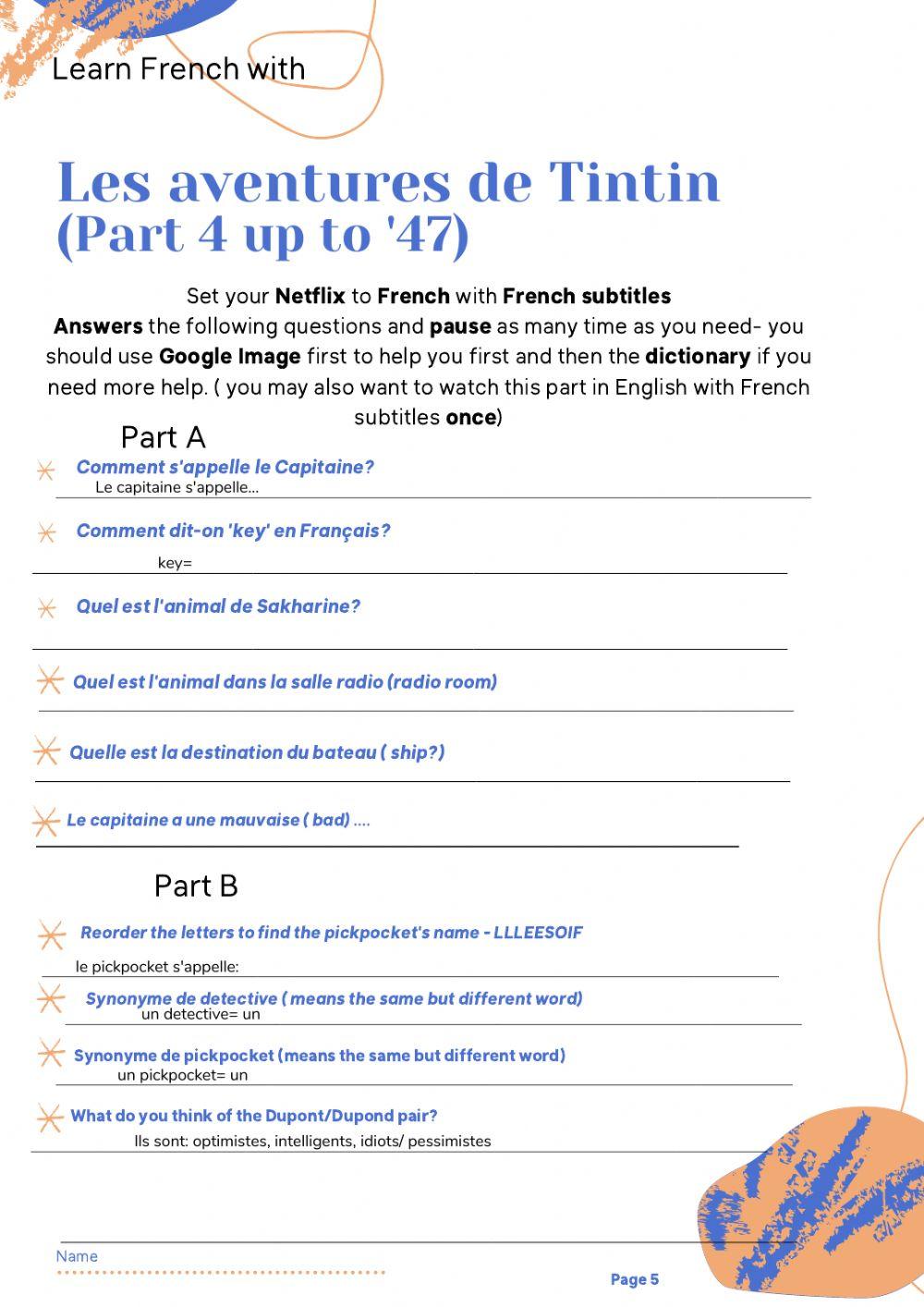 Tintin part 4