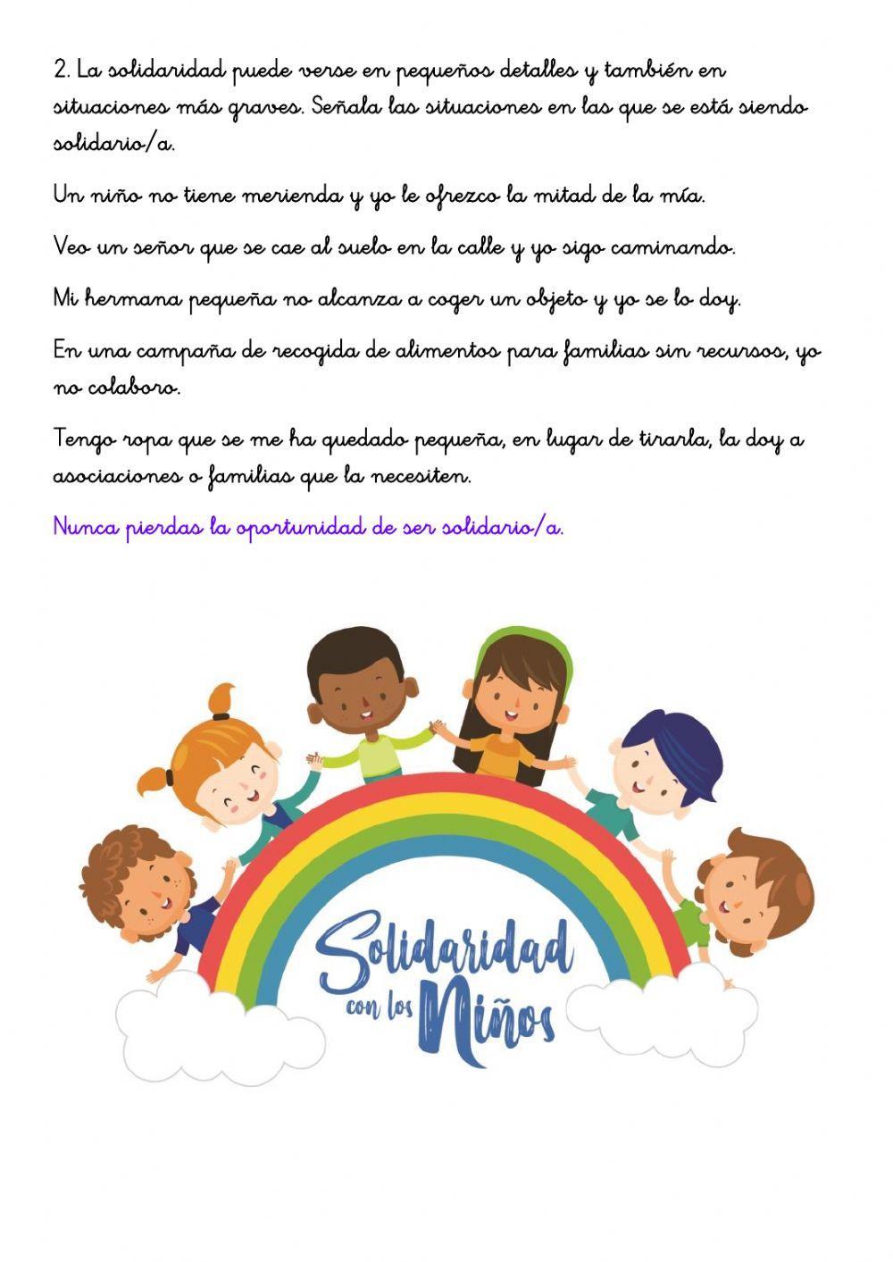 El valor de la solidaridad