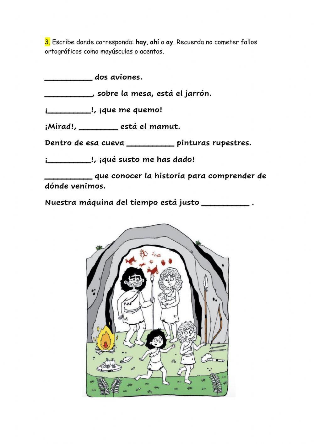 La prehistoria lengua