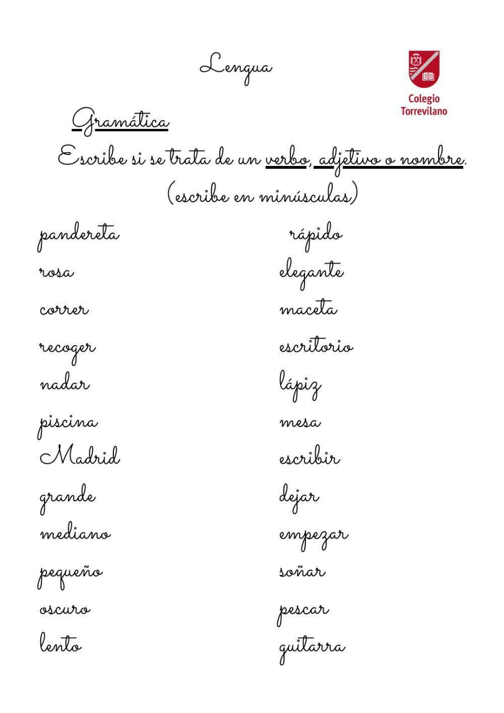 Lengua tema 12 gramática