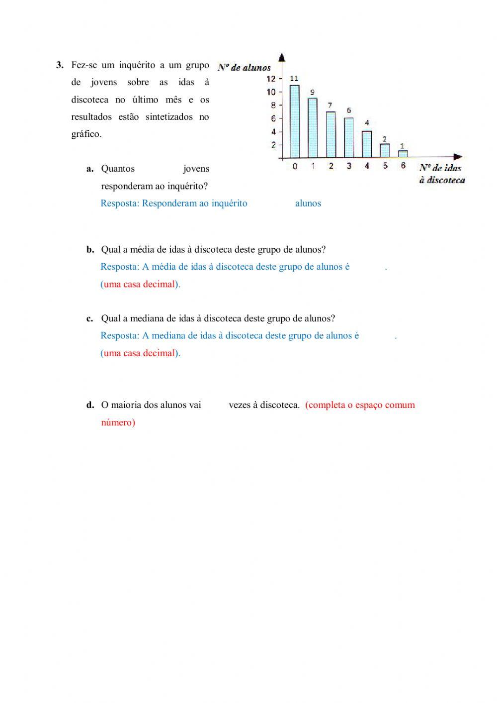 Ficha de avaliação nº 3