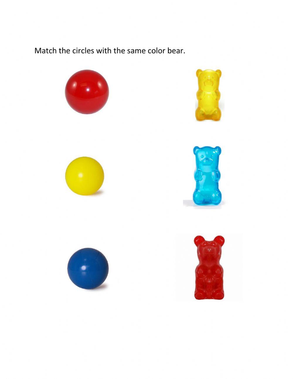 Colors online activity for infants Live Worksheets