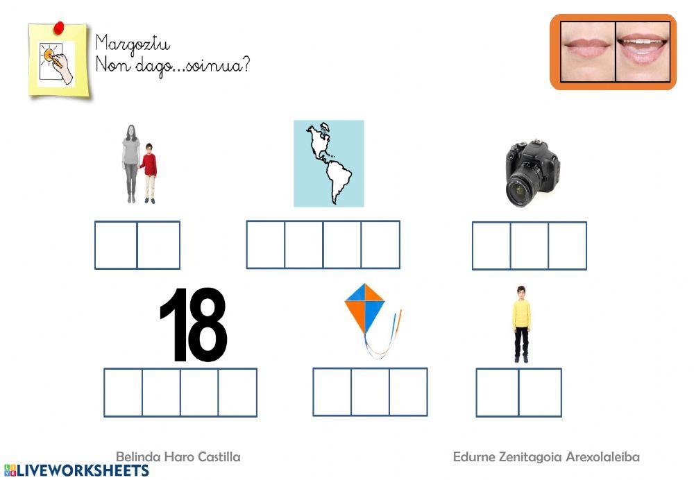Non dago? M silaba edozein posiziotan