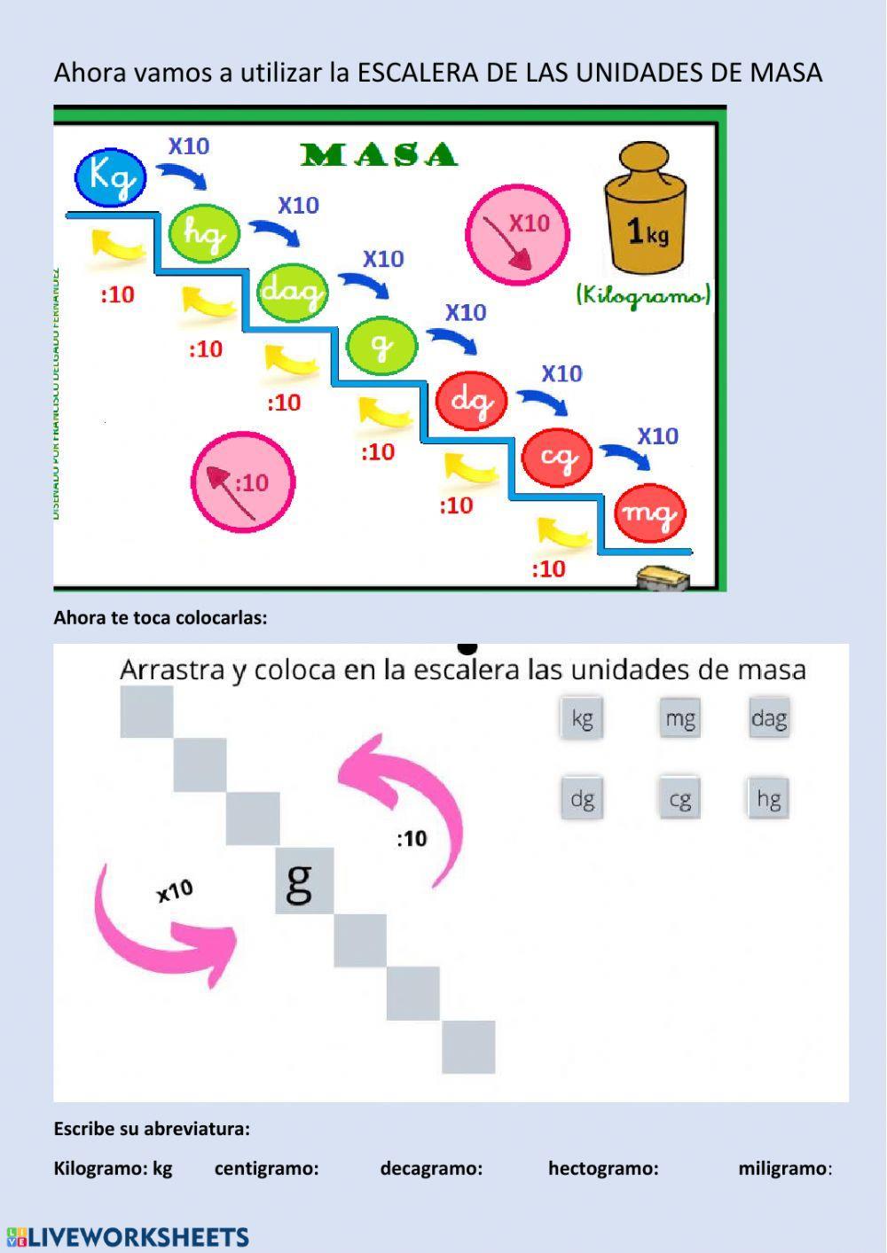 Unidades de peso 3º