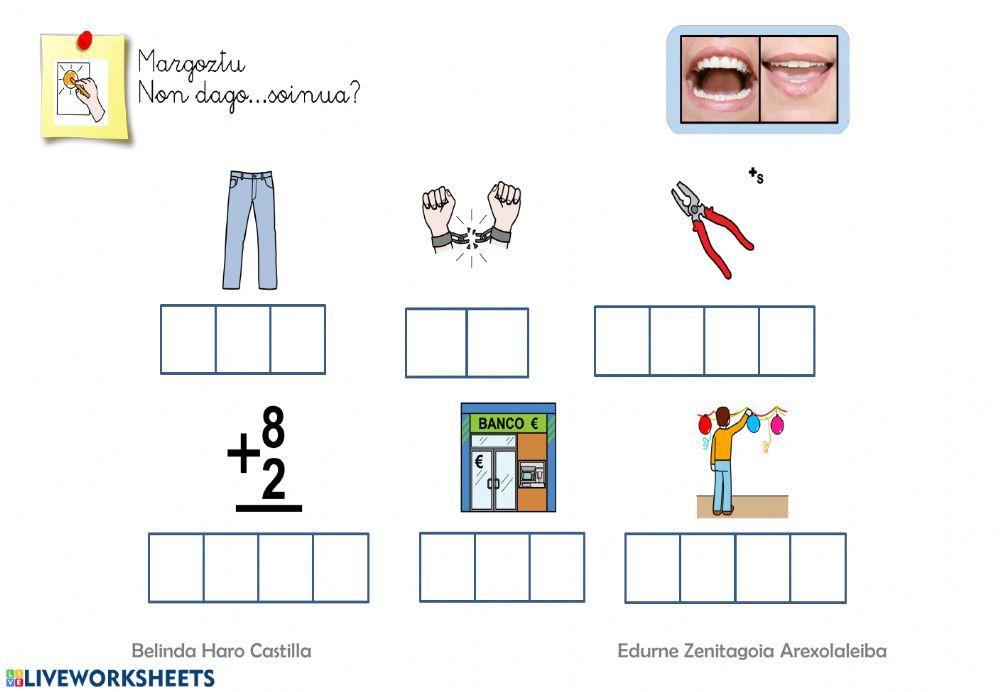 Non dago? K silaba edozein posiziotan