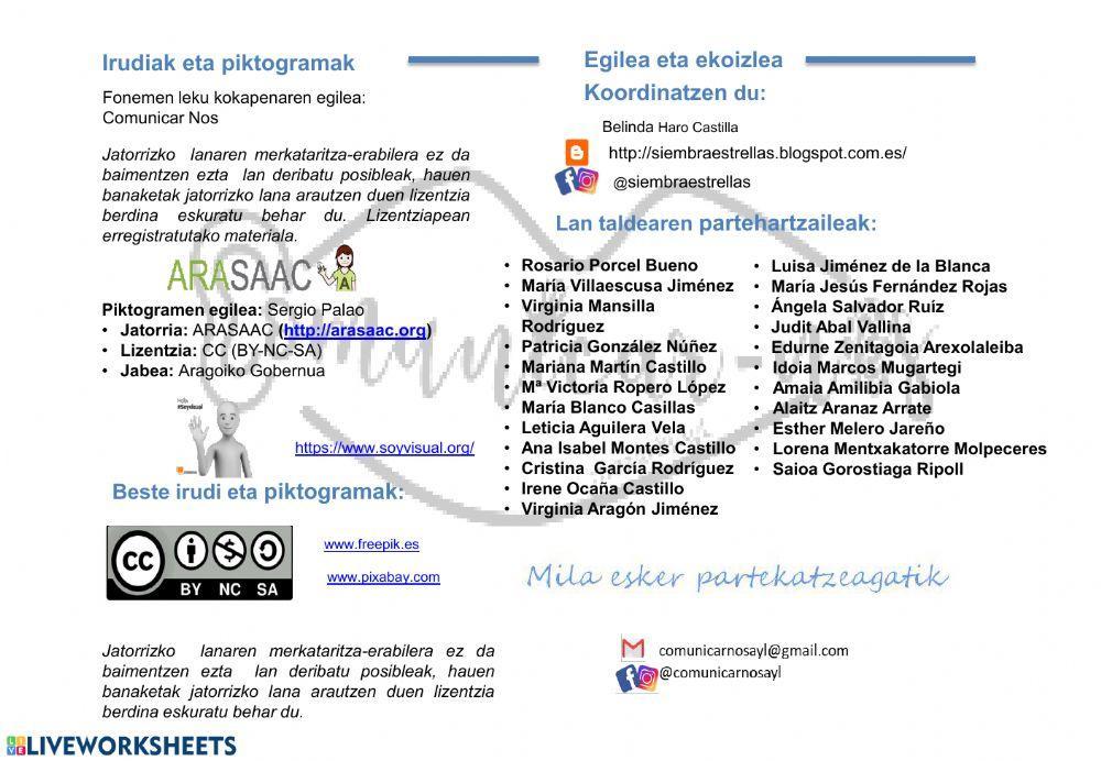 Non dago? S silaba edozein posiziotan