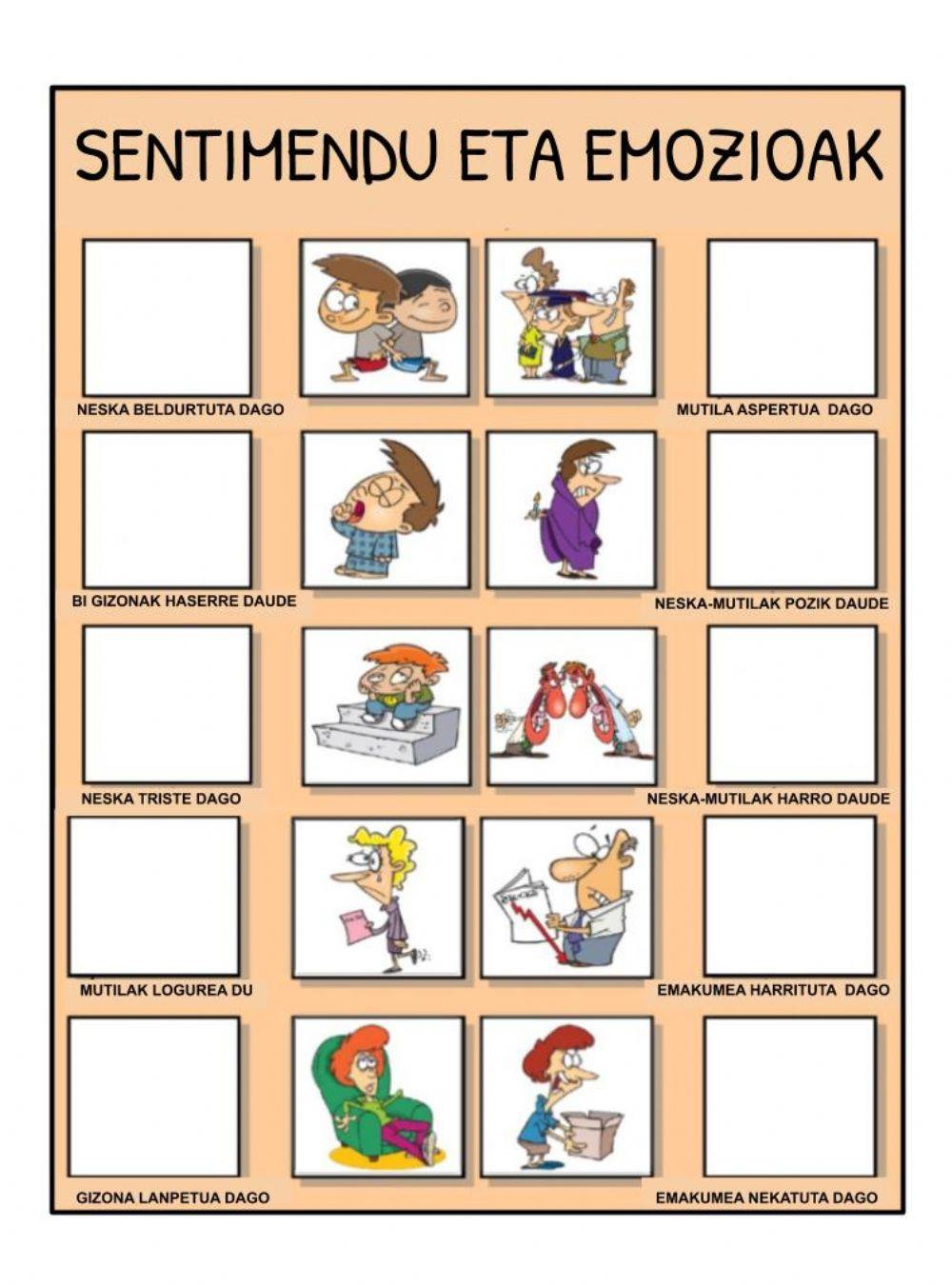 Emozioak identifikatu