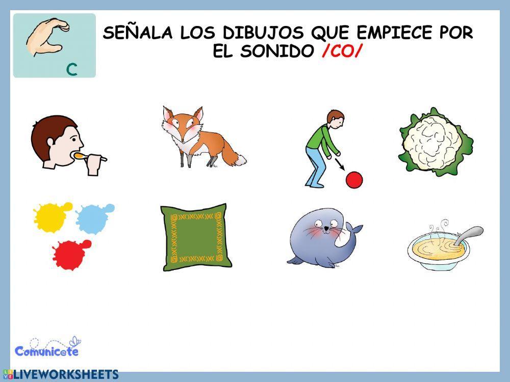 Comunicate empieza por CA CO CU