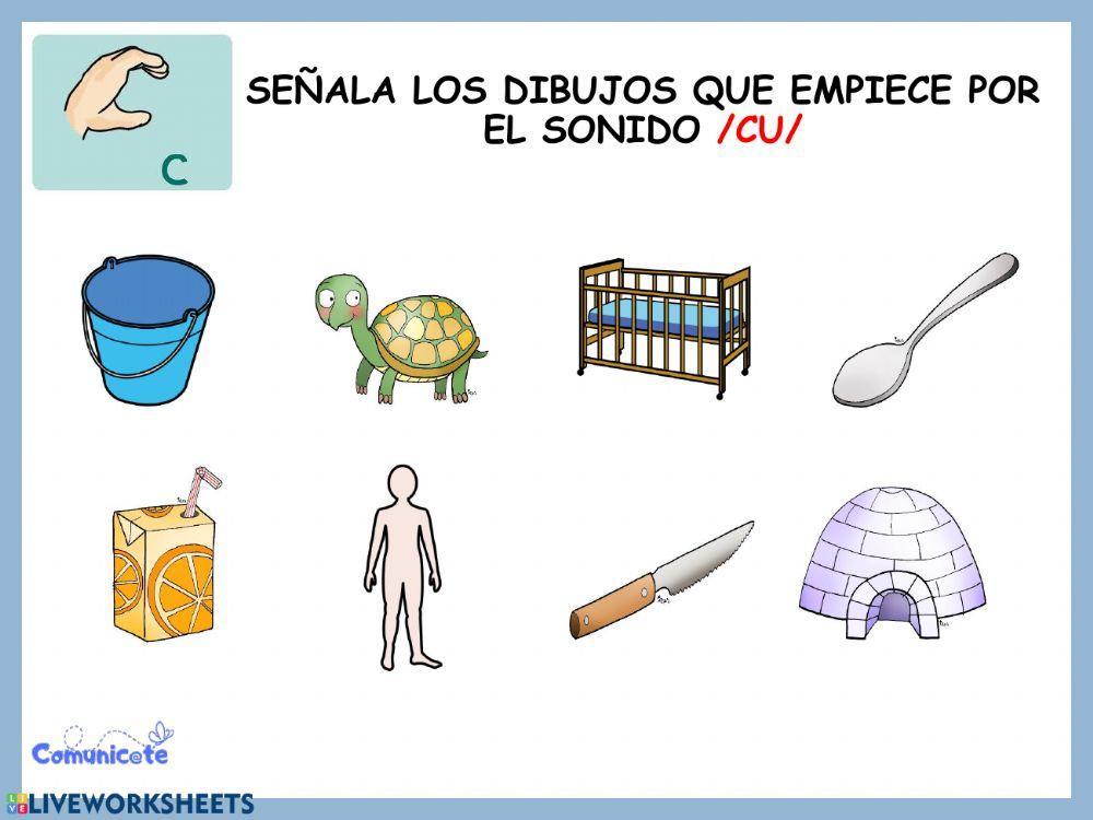 Comunicate empieza por CA CO CU