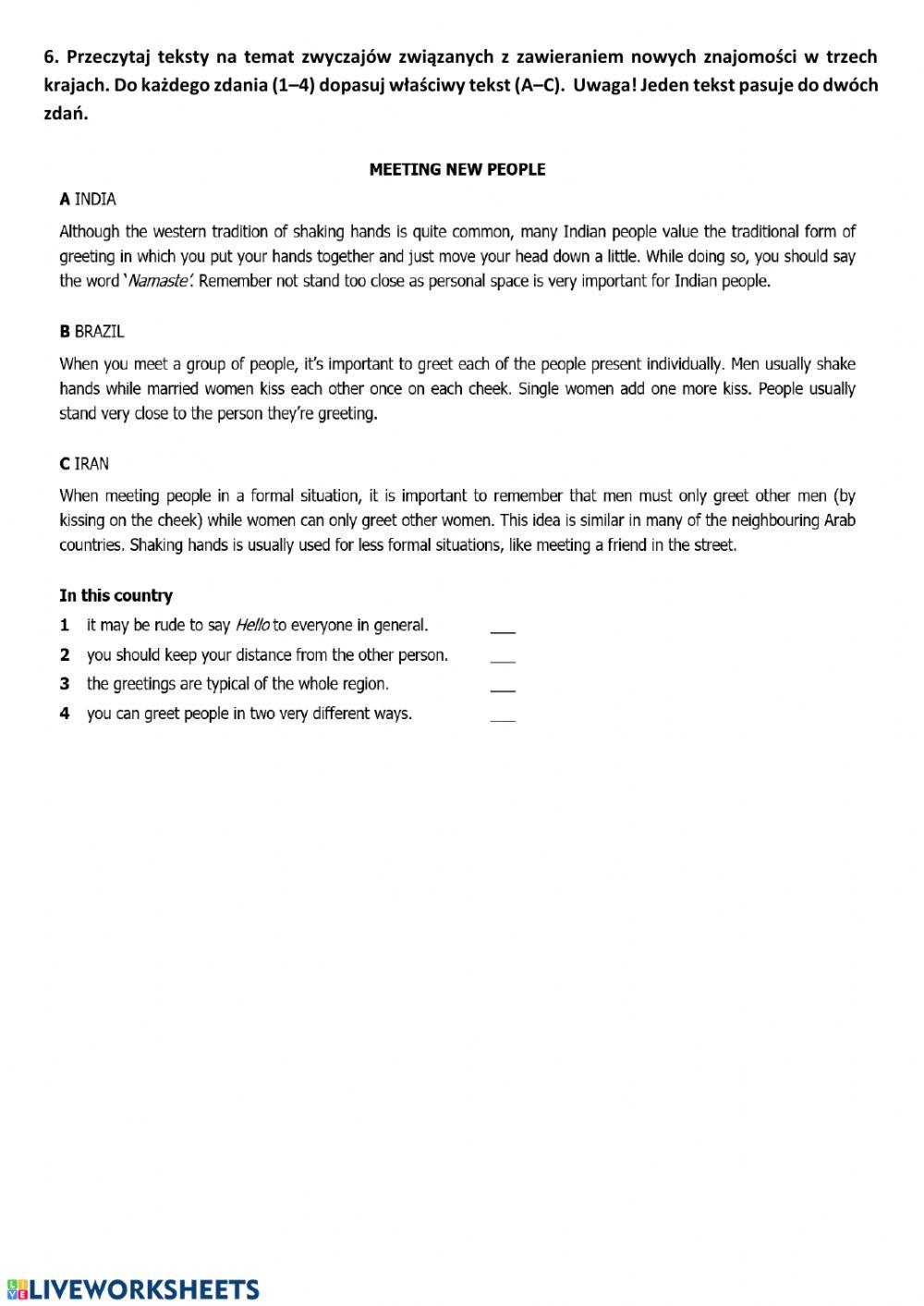 1) listening and reading kl. 8