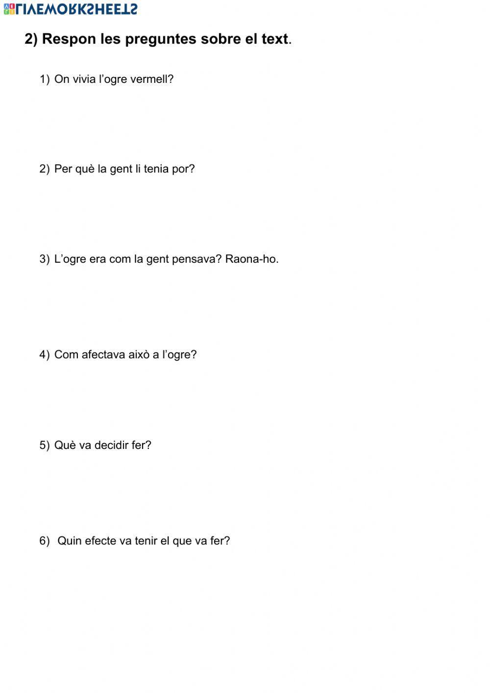 Lectura: L’ogre vermell