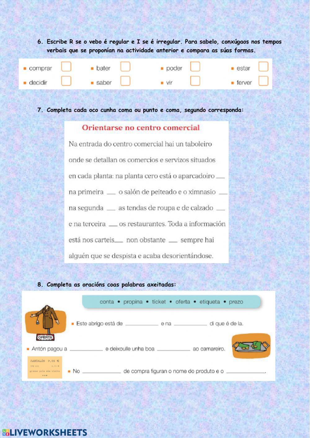 Ficha lingua tema 11