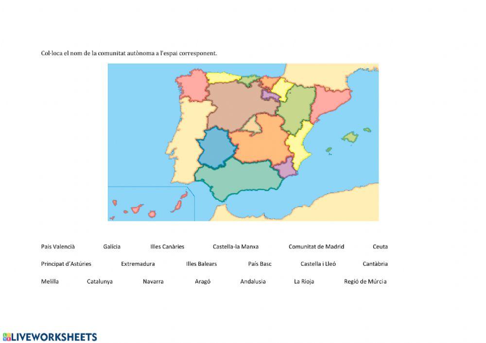 Comunitats autònomes 