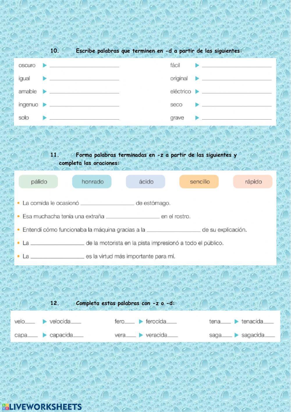 Ficha lengua tema 11