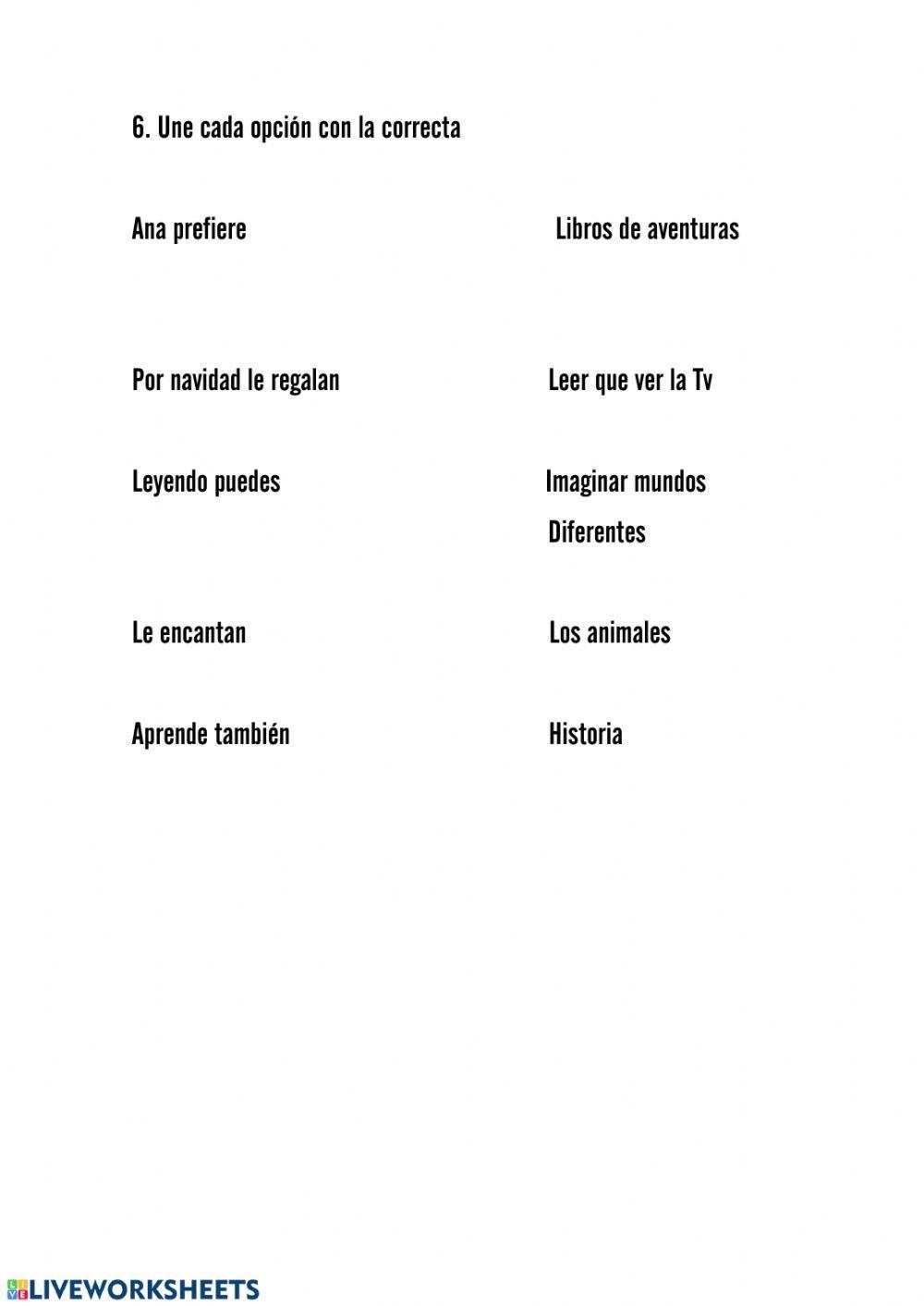 Lectura:un buen libro