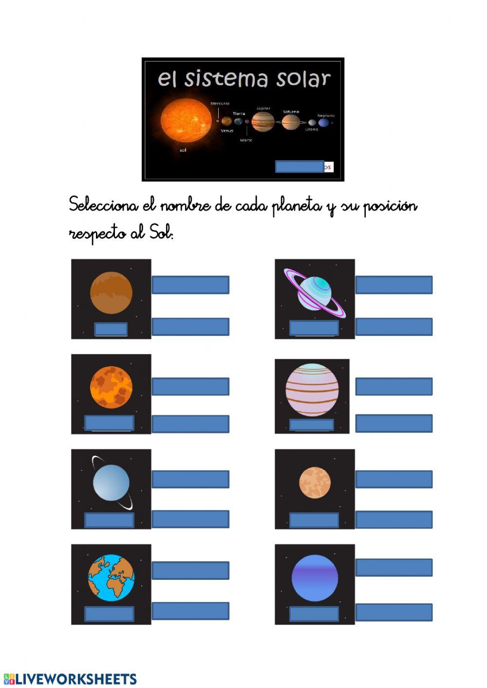 El sistema solar