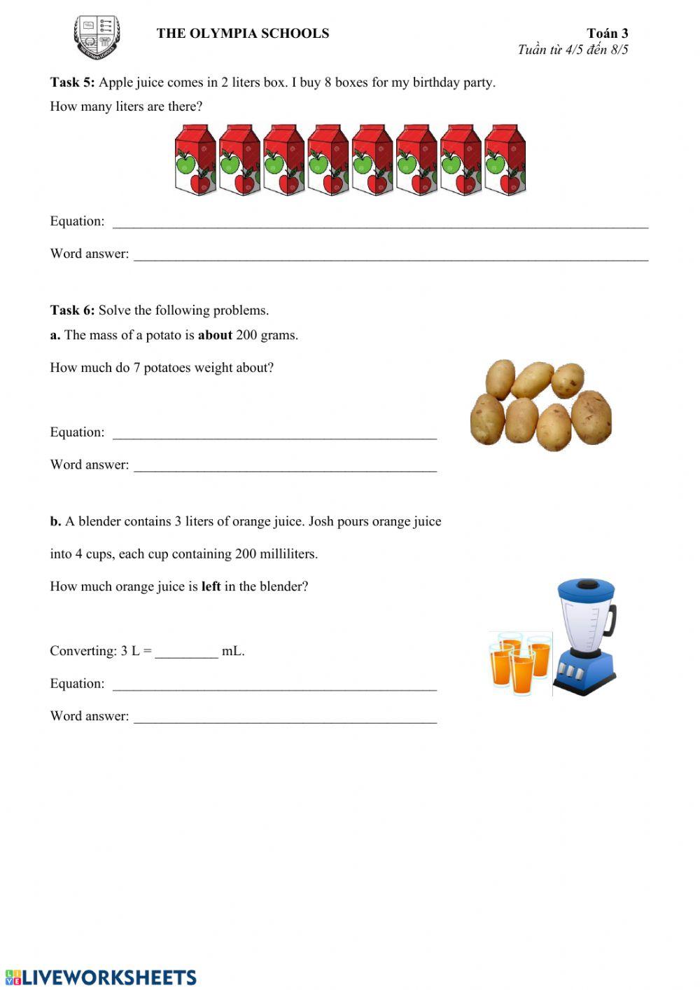 Revision: Measurement, Angle