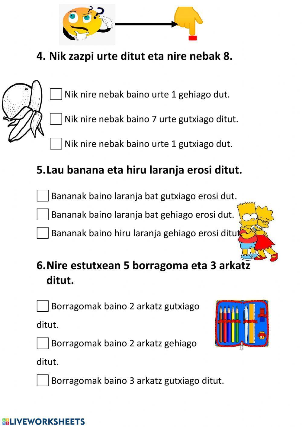 Pentsatu eta erantzun 2