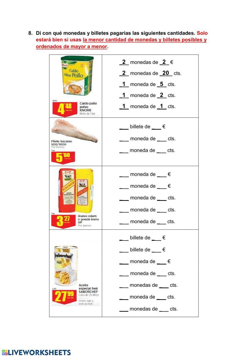 4º Prueba de Mates U9