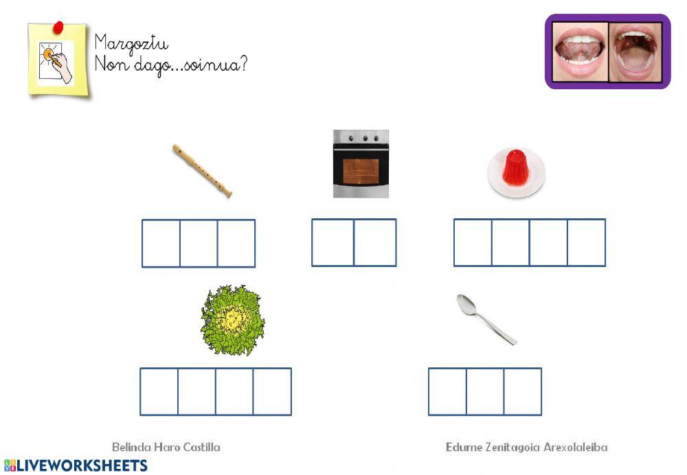 Non dago? L silaba edozein posiziotan