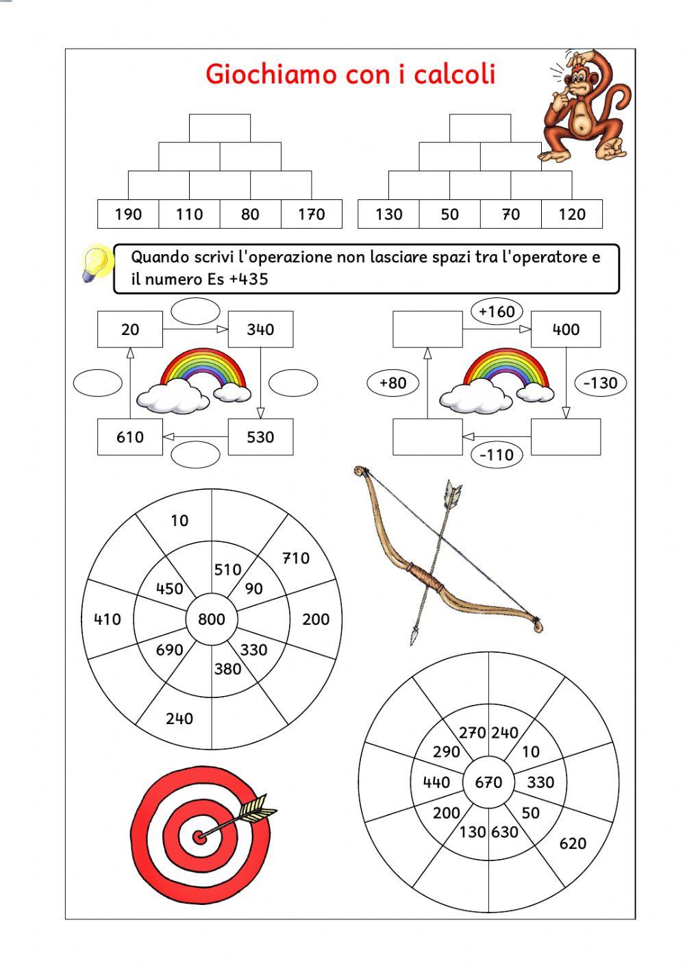Giochiamo con i calcoli