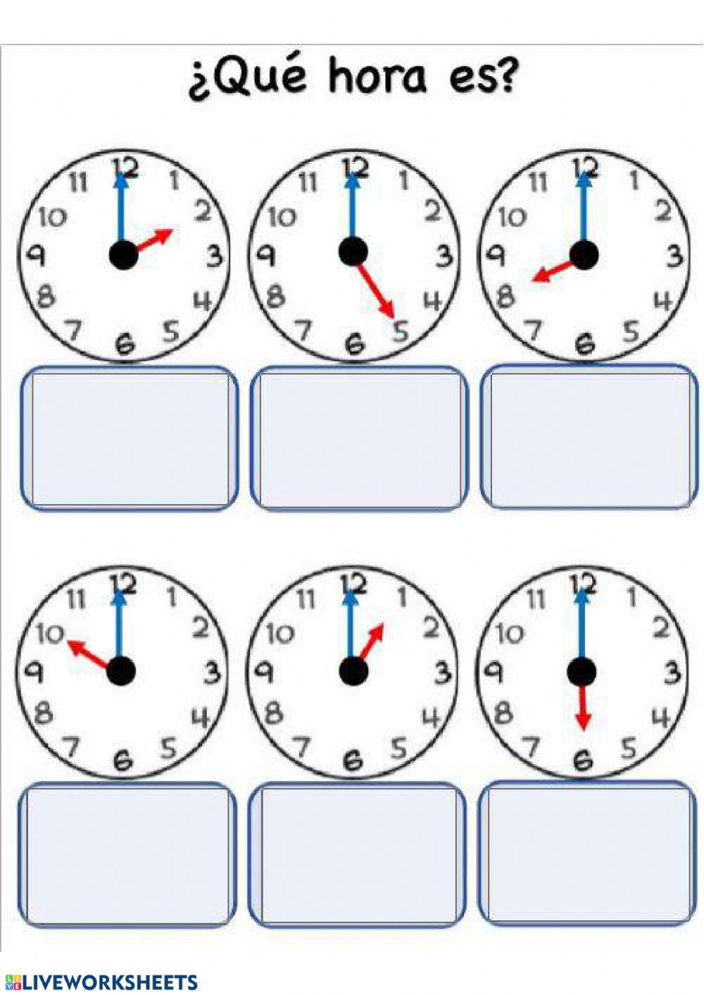 Unidad de tiempo. Elige la opción correcta.