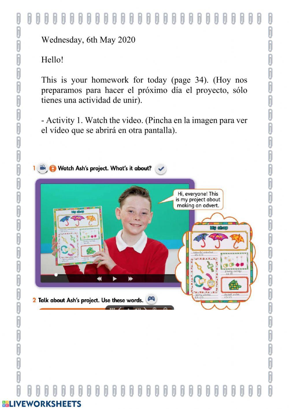 Wednesday,6th May 2020