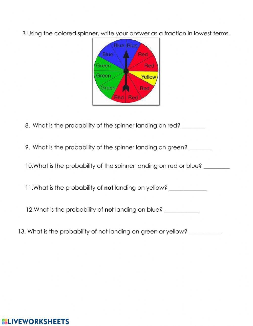 Probability as a Fraction