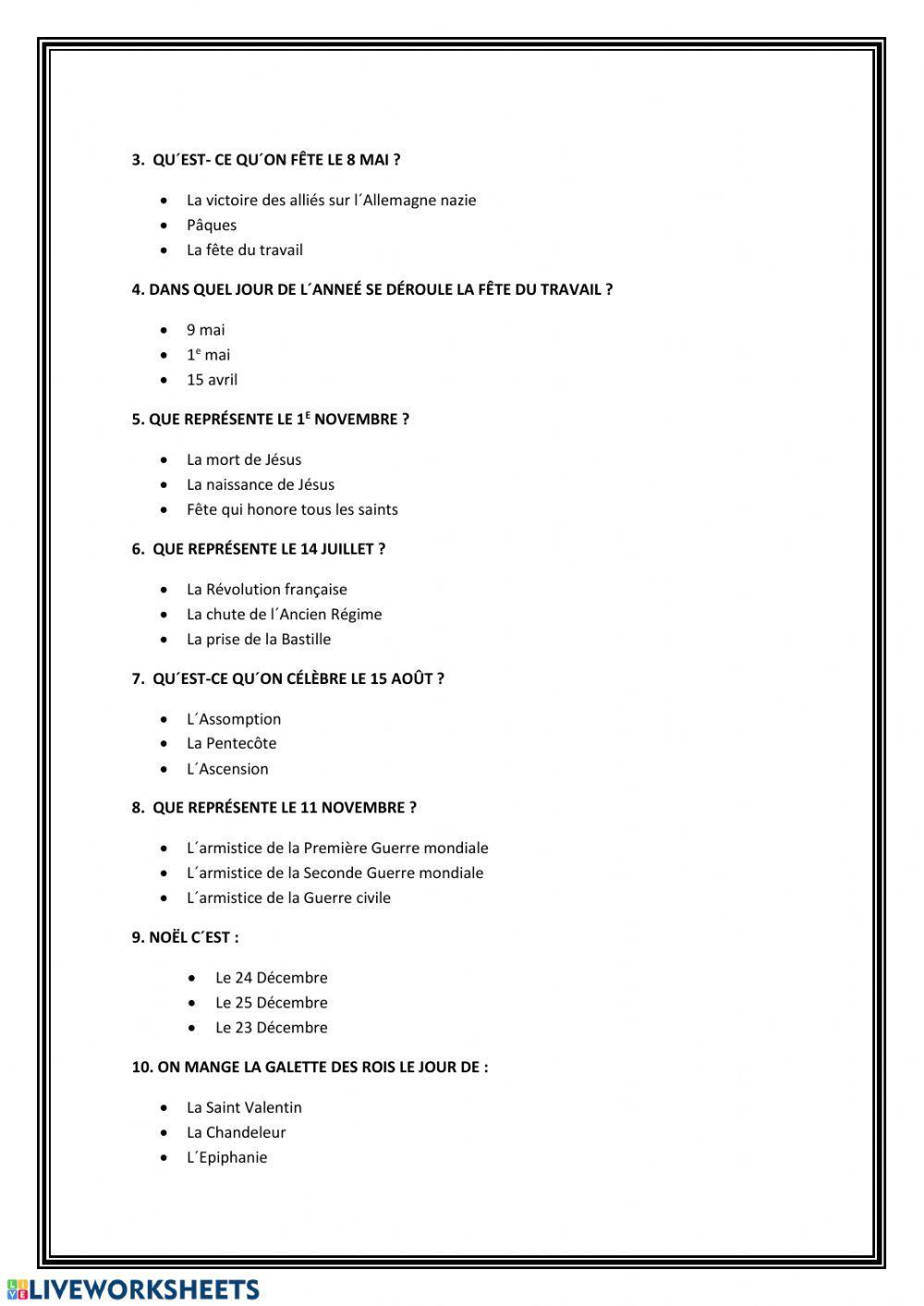 Compréhension écrite