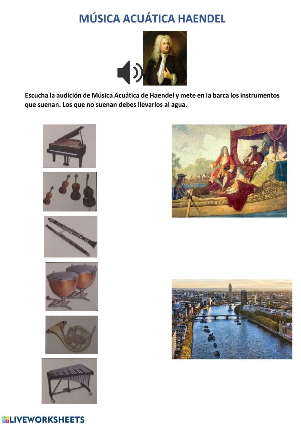 Música acuática Haendel