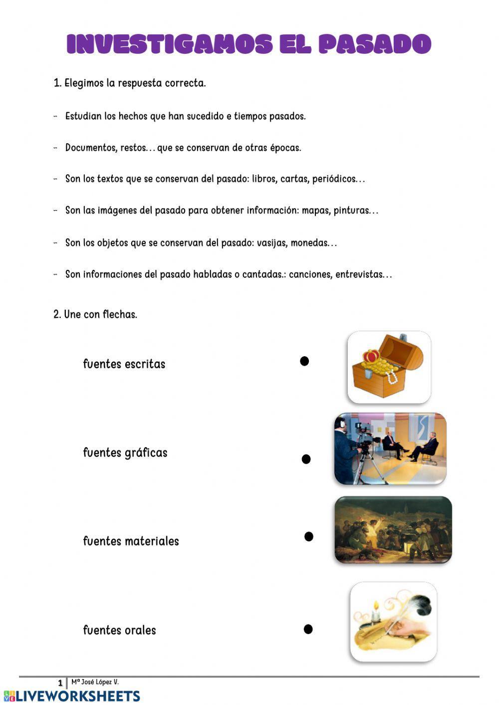 Investigamos el pasado