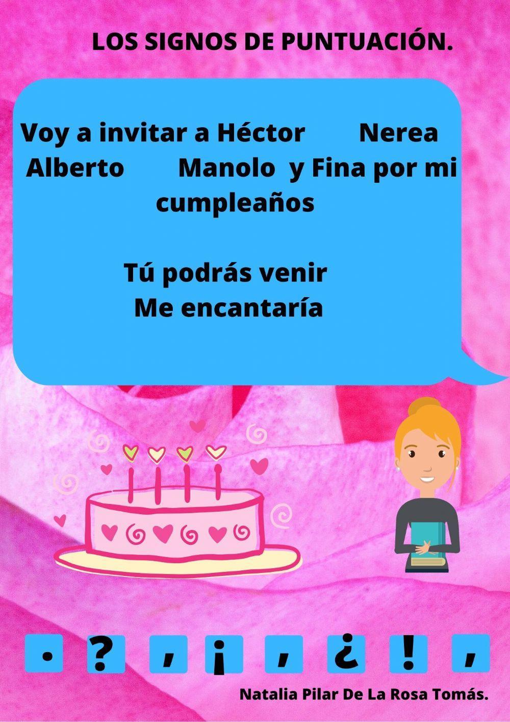 Signos de puntuación.