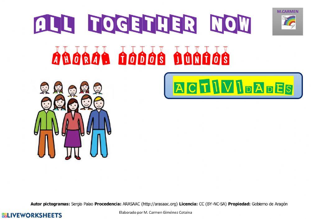ALL TOGETHER NOW (actividades)
