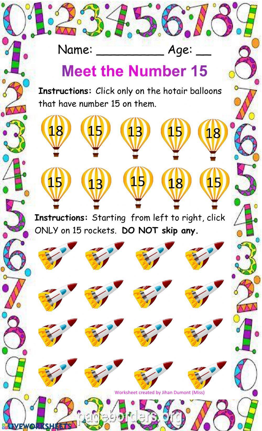 Number 15 Number 15