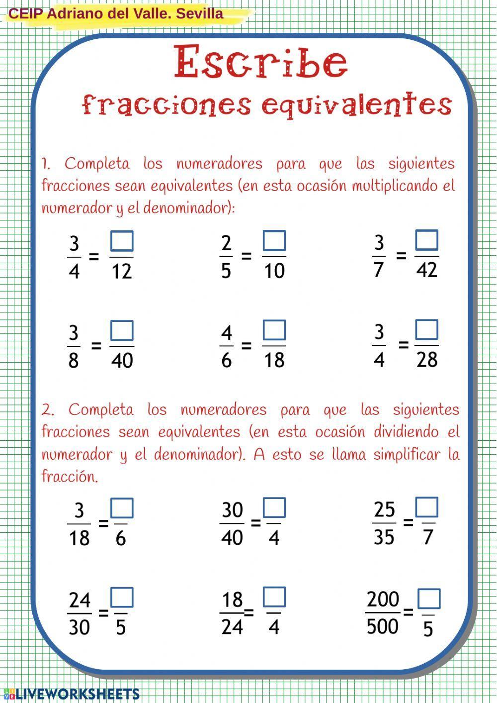 Fracciones equivalentes3