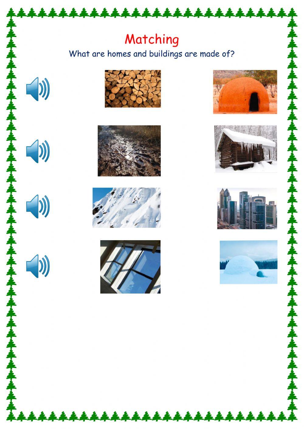 What are homes and buildings made of? L2