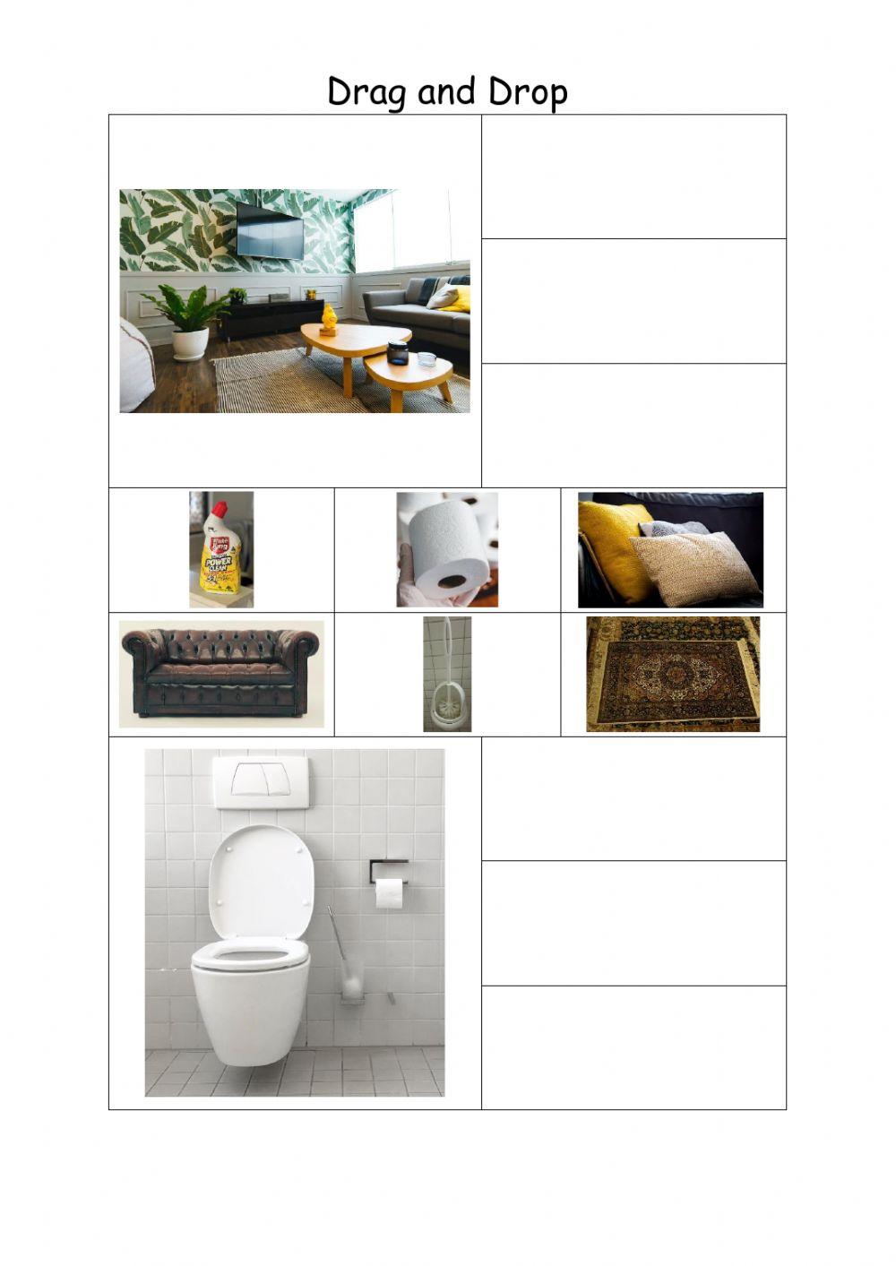 Lounge & Toilet Drag & Drop