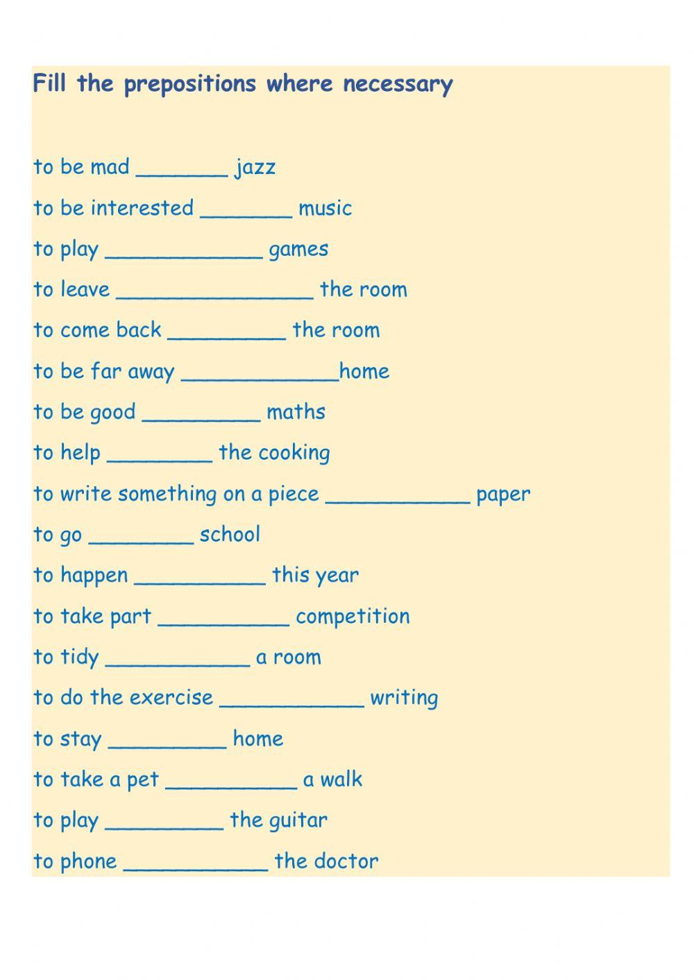 Forward 5 unit 16 worksheet | Live Worksheets
