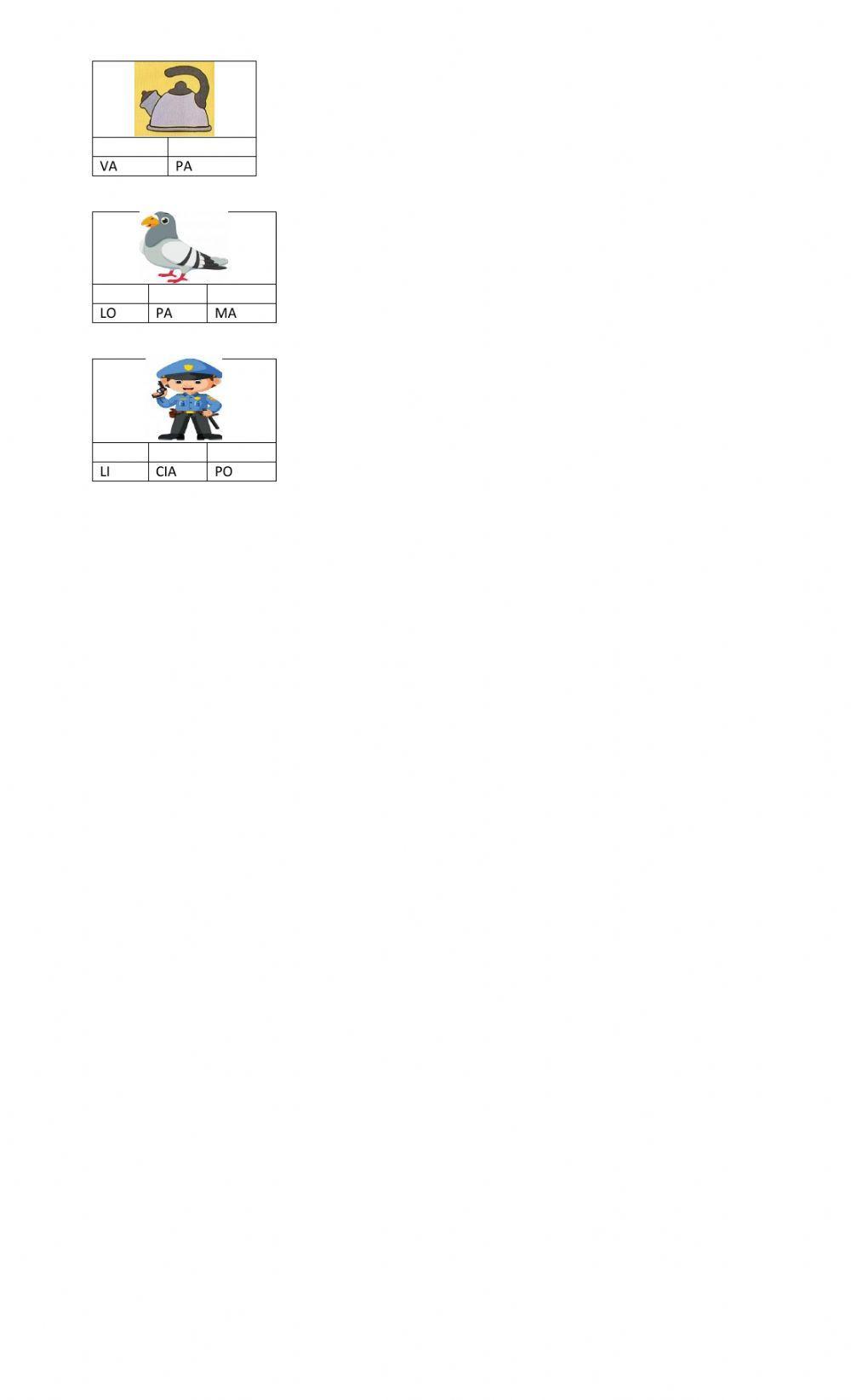 SILABAS Pa pe pi po pu