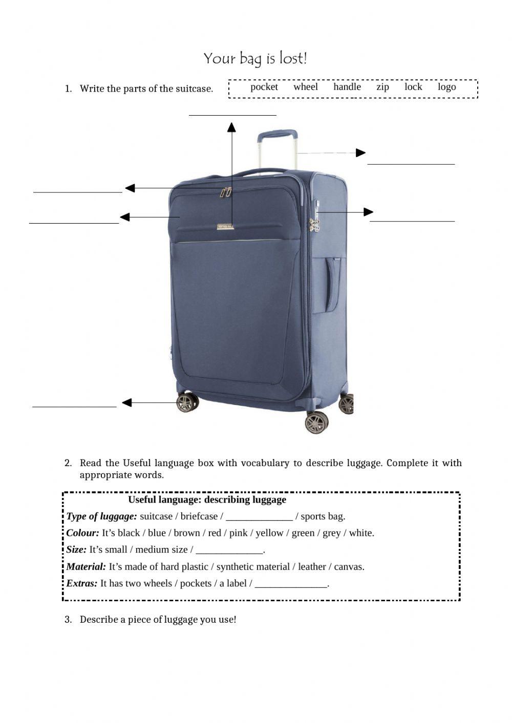 Describe your suitcase