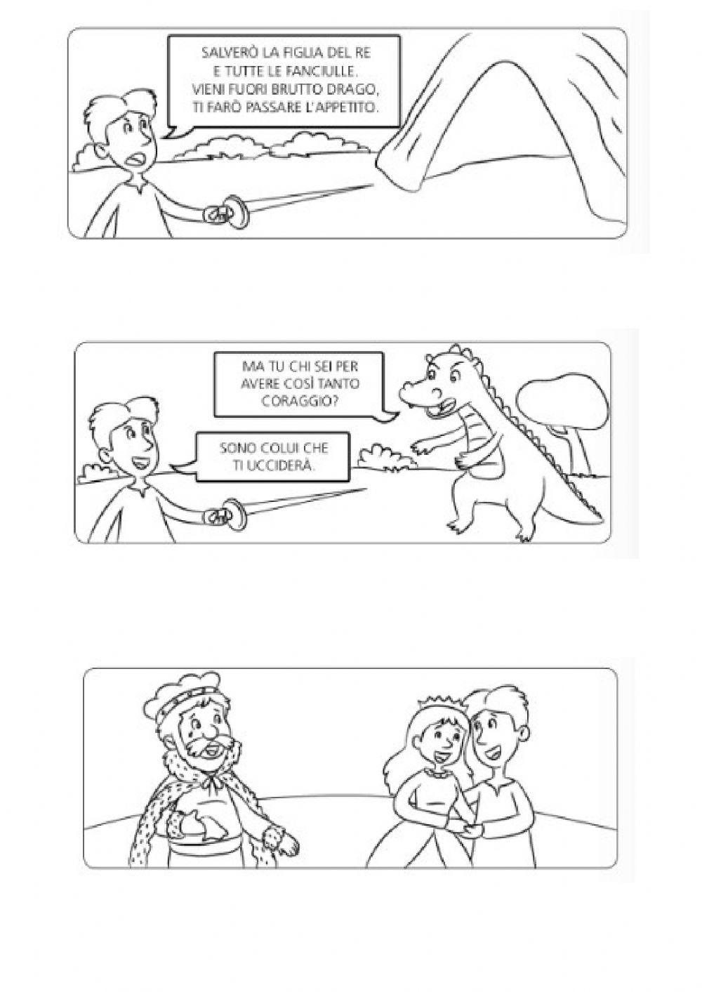 Scrivi il discorso diretto