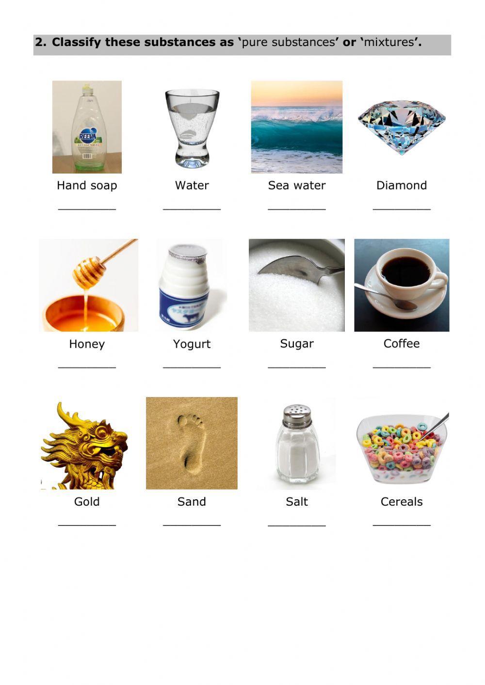 MATTER 3 - Types of matter