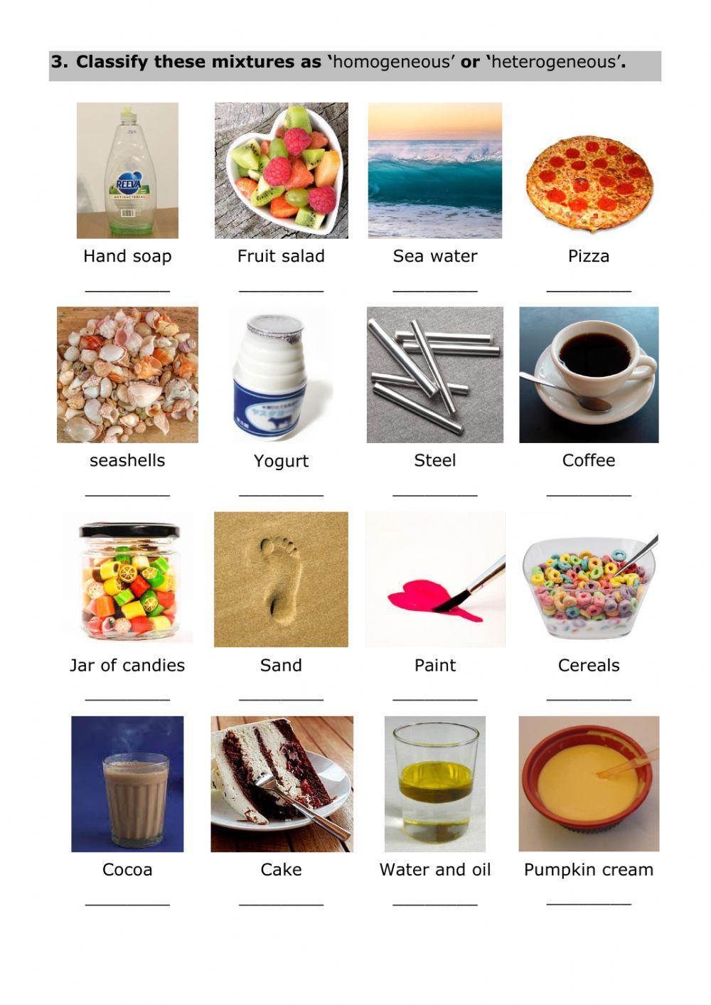 MATTER 3 - Types of matter