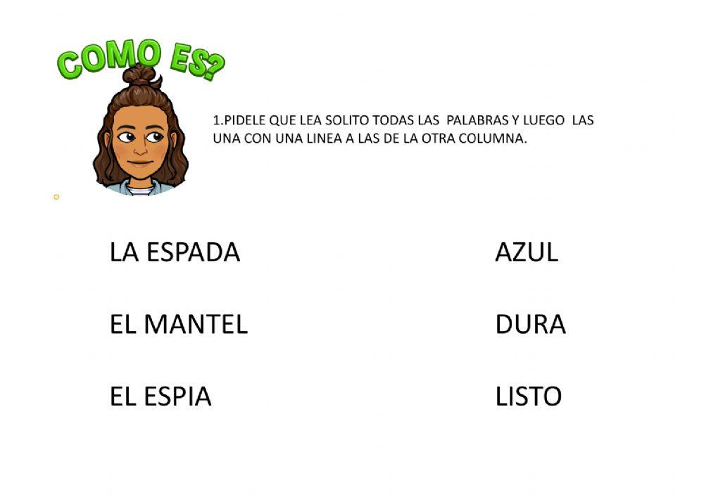 Lectoescritura inicial