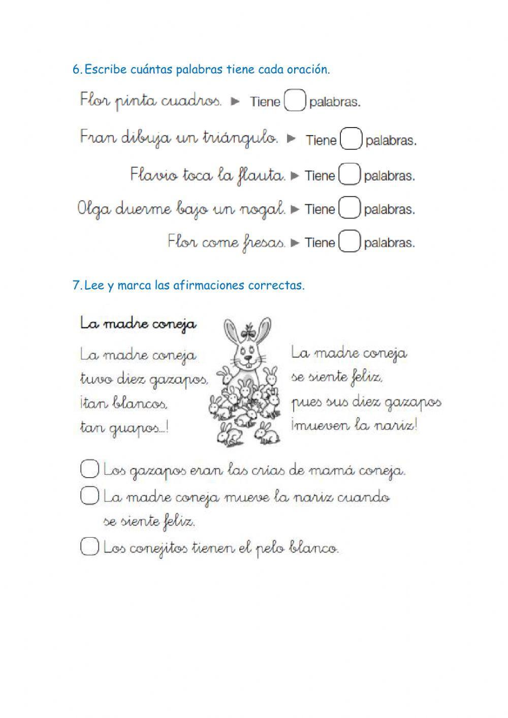 Repaso de lengua primero 01